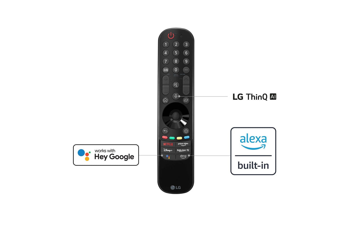 LG OLED65C24LA 65" Smart 4K Ultra HD HDR OLED TV with Google Assistant & Amazon Alexa - smartappliancesuk
