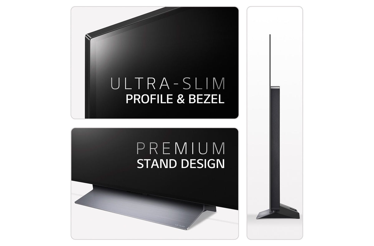 LG OLED55C24LA 55" Smart 4K Ultra HD HDR OLED TV with Google Assistant & Amazon Alexa - smartappliancesuk