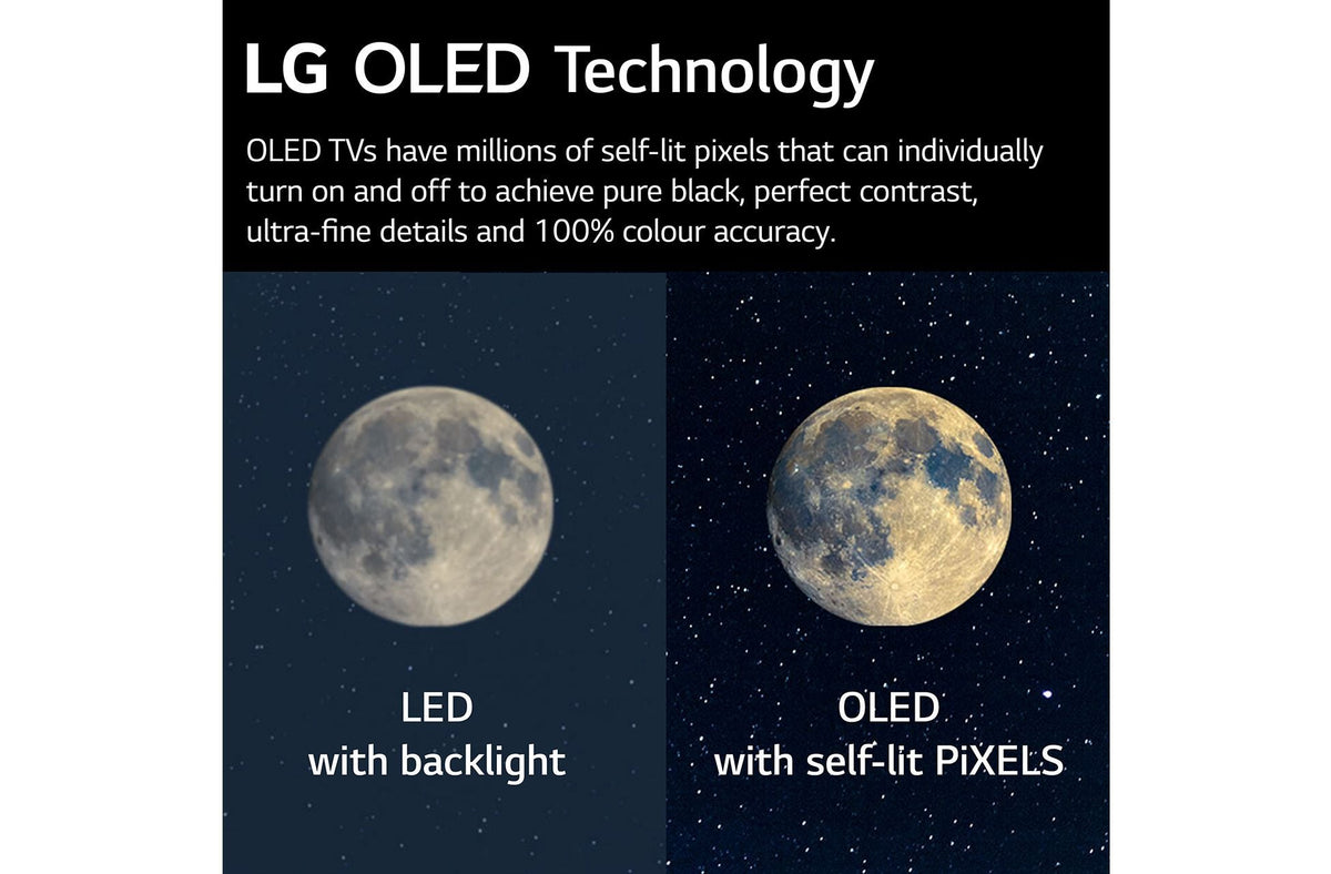 LG OLED65C24LA 65" Smart 4K Ultra HD HDR OLED TV with Google Assistant & Amazon Alexa - smartappliancesuk