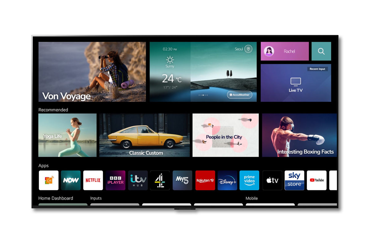 LG OLED65G26LA 65" Smart 4K Ultra HD HDR OLED TV with Google Assistant & Amazon Alexa - smartappliancesuk