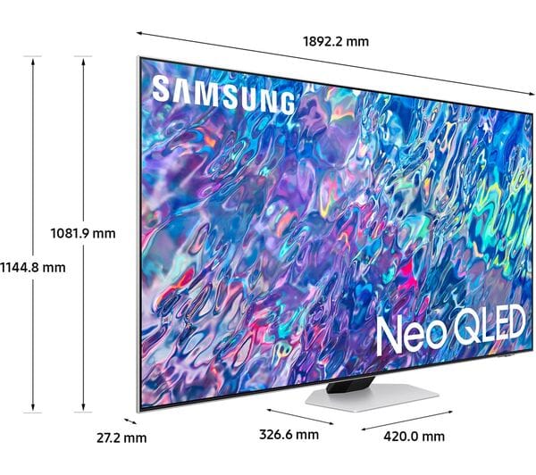 SAMSUNG QE85QN85BATXXU 85" Smart 4K Ultra HD HDR Neo QLED TV with Bixby, Alexa & Google Assistant - smartappliancesuk