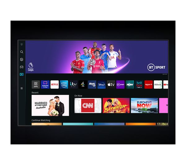 SAMSUNG QE55Q80BATXXU 55" Smart 4K Ultra HD HDR QLED TV with Bixby, Alexa & Google Assistant - smartappliancesuk
