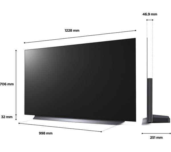 LG OLED55CS6LA 55" Smart 4K Ultra HD HDR OLED TV with Google Assistant & Amazon Alexa - smartappliancesuk