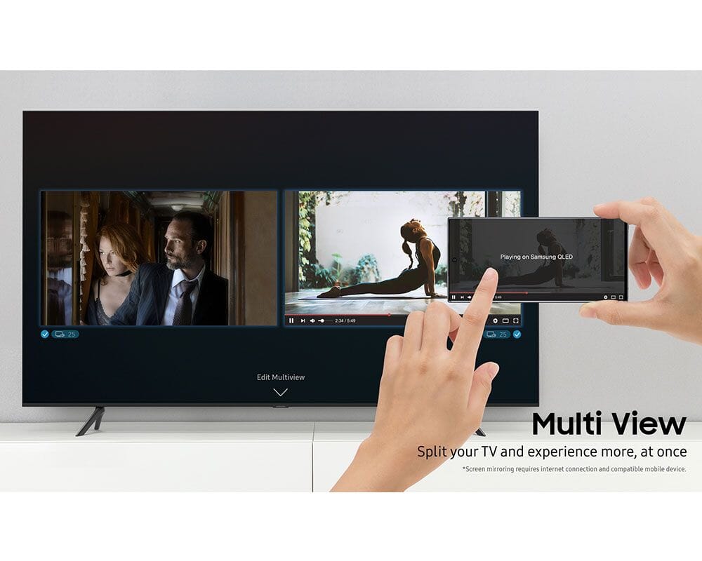 SAMSUNG QE50Q60BAUXXU 50" Smart 4K Ultra HD HDR QLED TV with Bixby, Alexa & Google Assistant - smartappliancesuk